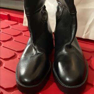 ZaraBlack Leather Boots